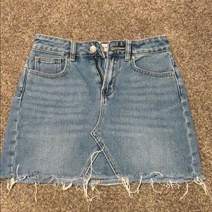 Pacsun denim skirt